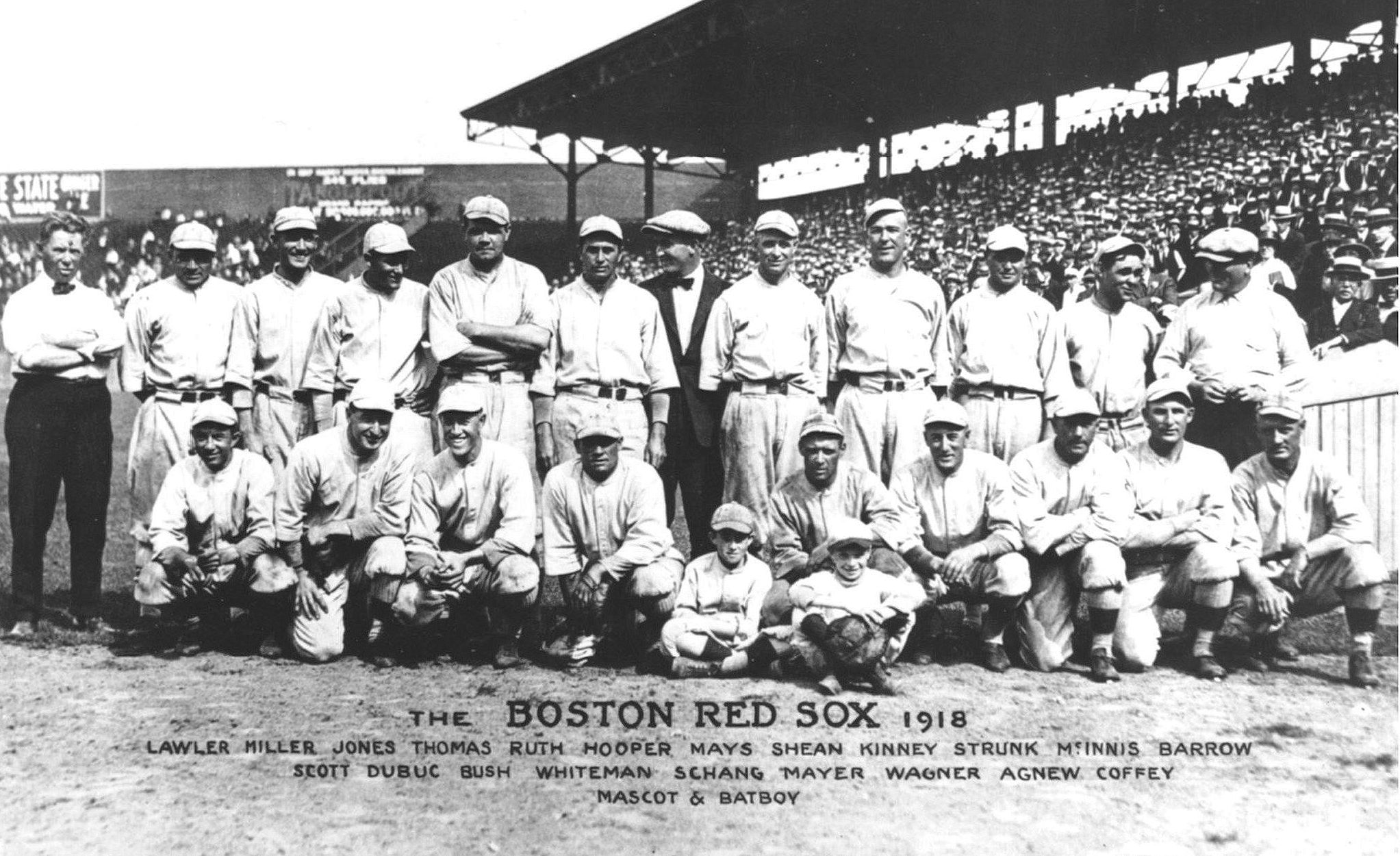 1918 BOSTON RED SOX